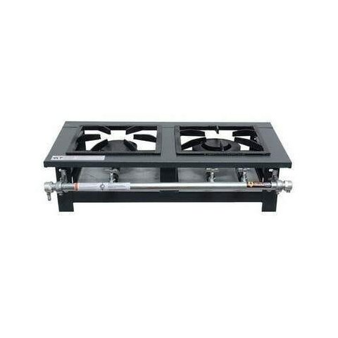 Fogão Industrial P5 Mesa 2 Bocas Baixa Pressão 1QS e 1QD - MetalFour