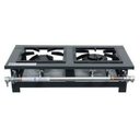 Ver imagem 1 de Fogão Industrial P5 Mesa 2 Bocas Baixa Pressão 1QS e 1QD - MetalFour