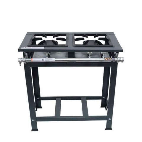 Fogão Industrial P5 2 Bocas Baixa Pressão 2QS - MetalFour