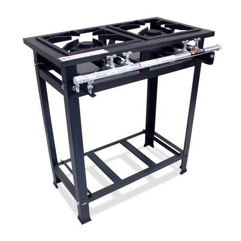 Fogão Industrial P5 2 Bocas Baixa Pressão 2QD - MetalFour