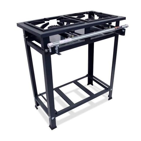 Fogão Industrial 2 Bocas 30x30 Alta Pressão P5 Compact - MetalFour