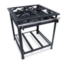 Ver imagem 1 de Fogão Industrial 4 Bocas 30x30 Alta Pressão P5 Compact - MetalFour