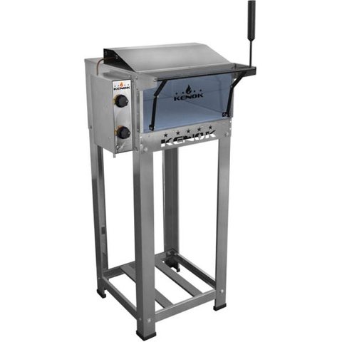 Forno com Cavalete Refratário Infra Vermelho em Inox 44L - Kenok