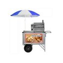 Ver imagem 1 de Carrinho de Pão de Queijo Inox com Rodas Pneumáticas e Guarda-Sol - Cefaz