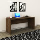 Ver imagem 5 de Escrivaninha/Mesa Escritório Multimóveis Vcr25019 Nogal Nogal