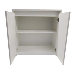 Armário Pequeno Multiuso Duas Portas Branco - 3