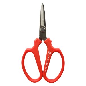 Tesoura Florista Sakagen Type Mini-f Wire Cut Vermelha 165mm
