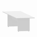 Ver imagem 6 de Mesa de Reunião 08 Lugares 3,00m X 1,10m com Tampo Bipartido 100% Mdf Escritório F5 Office Cor: