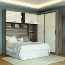 Ver imagem 3 de Quarto Completo Compacto Casal Paris Santos Andirá