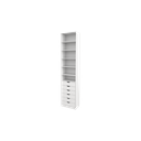 Ver imagem 5 de Armário Colmeia Mirela M37 100% Mdf (closet Lojas Roupeiro) Vetorial Móveis Branco