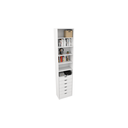 Ver imagem 3 de Armário Colmeia Mirela M37 100% Mdf (closet Lojas Roupeiro) Vetorial Móveis Branco