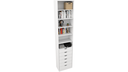 Ver imagem 3 de Armário Colmeia Mirela M37 100% Mdf (closet Lojas Roupeiro) Vetorial Móveis Branco