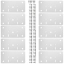Ver imagem 3 de 10 Placas Reparo para Dobradiças Porta Armário 1 Lado F.rtg