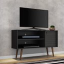 Ver imagem 2 de Rack para TV até 42 Polegadas 1 Porta Pés em Madeira Maciça Retrô Jade