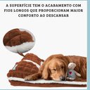 Ver imagem 6 de Cama Pet Ortopedica Cachorro Espuma Alivia Dores Articulares