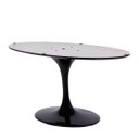 Ver imagem 1 de Base de Mesa de Jantar Saarinen Oval para Tampo 120x80cm Preto