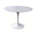 Ver imagem 1 de Mesa Saarinen Redonda 80cm Mármore Carrara Carrara