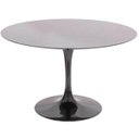 Ver imagem 1 de Mesa Saarinen Redonda 100cm + Vidro Laca Preta