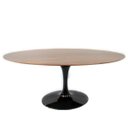 Ver imagem 1 de Mesa Saarinen Oval 137x90cm Madeira Base Preto