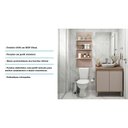 Ver mais imagens de Gabinete Para Banheiro E Prateleira Suprema Com Graff