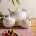 Ver imagem 4 de Conjunto Para Café de Porcelana Birds Branco 3 Peças Wolff