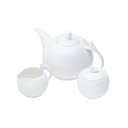 Ver imagem 1 de Conjunto Para Café de Porcelana Birds Branco 3 Peças Wolff