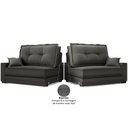 Ver mais imagens de Sofá Palermo 2,40m Retrátil e Reclinável Velosuede Cinza - Netsofás