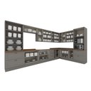 Ver imagem 2 de Cozinha Completa de Canto 14 Peças 20 Portas 7 Gavetas Americana Henn