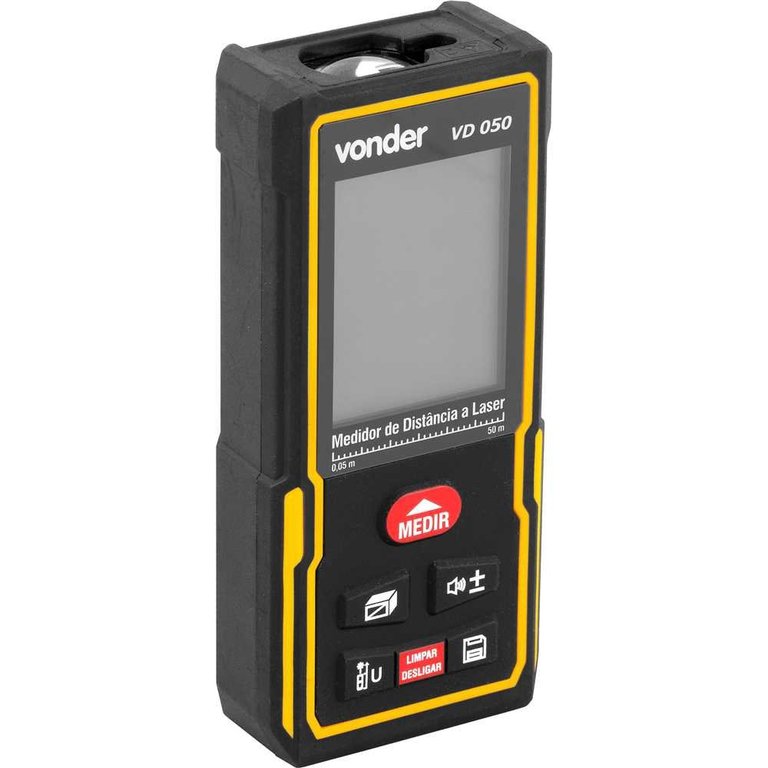 MEDIDOR DISTANCIA LASER 50 METROS VD050 VONDER - 38.20.050.000