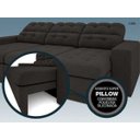 Ver imagem 7 de Sofá 3 Lugares Net Jobim Assento Retrátil e Reclinável 2,05m (L)