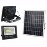 Refletor Solar Placa 50W Sensor Energia Bateria Holofote Luminária Ultra LED Completo - 2