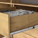 Ver imagem 4 de Guarda-Roupa Verona Plus 2 Portas - Amêndoa/Off-White/ Amêndoa