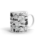 Ver imagem 5 de Caneca dia dos Pais Preto e Branco