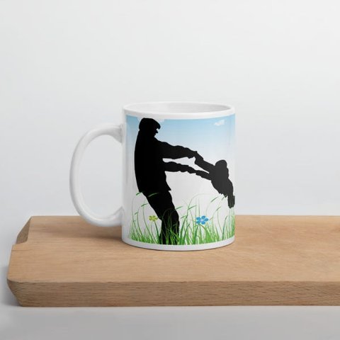 Caneca dia dos Pais Pai e Filho