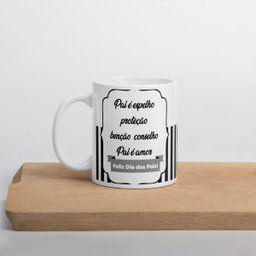 Caneca dia dos Pais Listras - 1