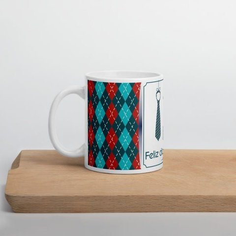 Caneca Dia Dos Pais Gravata e Sueter