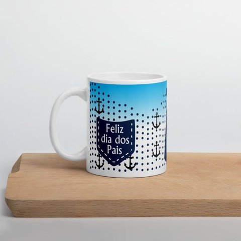 Caneca Dia Dos Pais Ancoras