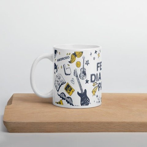 Caneca Dia Dos Pais Amoroso e Amigo