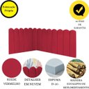 Ver imagem 4 de Cabeceira Painel Cama Casal Box Nuvem Suede Sandy 140 cm:Vermelho