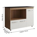 Ver imagem 5 de Balcão para Cooktop e Forno 4 Bocas Noruega
