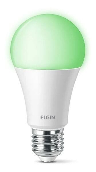 Lâmpada Elgin Wi-Fi LED Bulbo 10W Bivolt Inteligente Smart Color - 4