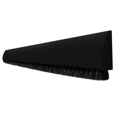 Veda Porta Adesivo Escova Comfortdoor 100cm Ajustável Universal Preto