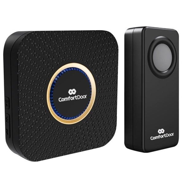 Campainha Wireless + Trava Porta Universal + Veda Porta Adesivo Comfortdoor - 2