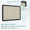 Ver imagem 3 de Cabeceira Solteiro 90 Cm Palhinha Oslo 27966 Nero Artesano