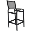 Ver imagem 5 de Banqueta de Alumínio e Tela Sling Cinza 75cm de Altura Ao Assento