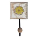 Ver imagem 4 de Kit Banheiro com 2 Toalheiros + Porta Papel Higiênico + Toalheiro Rustico Artesanal Cor Amarelo