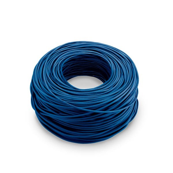 Cabo Cci Exclusivo Para Sistema Eletronico Cftv/ 305m 0,51mm Azul - Gs0229 - 1