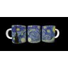 Caneca Porcelana Obras Primas Van Gogh Noite Estrelada - 2
