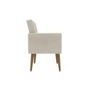 Ver imagem 5 de Sofá 2 Lugares + 2 Poltronas Decorativas para Sala, Recepção Bege