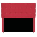 Ver imagem 4 de Cabeceira Estofada Manchester 160 Cm Queen Size Suede - Doce Sonho Móveis Cor Vermelho
